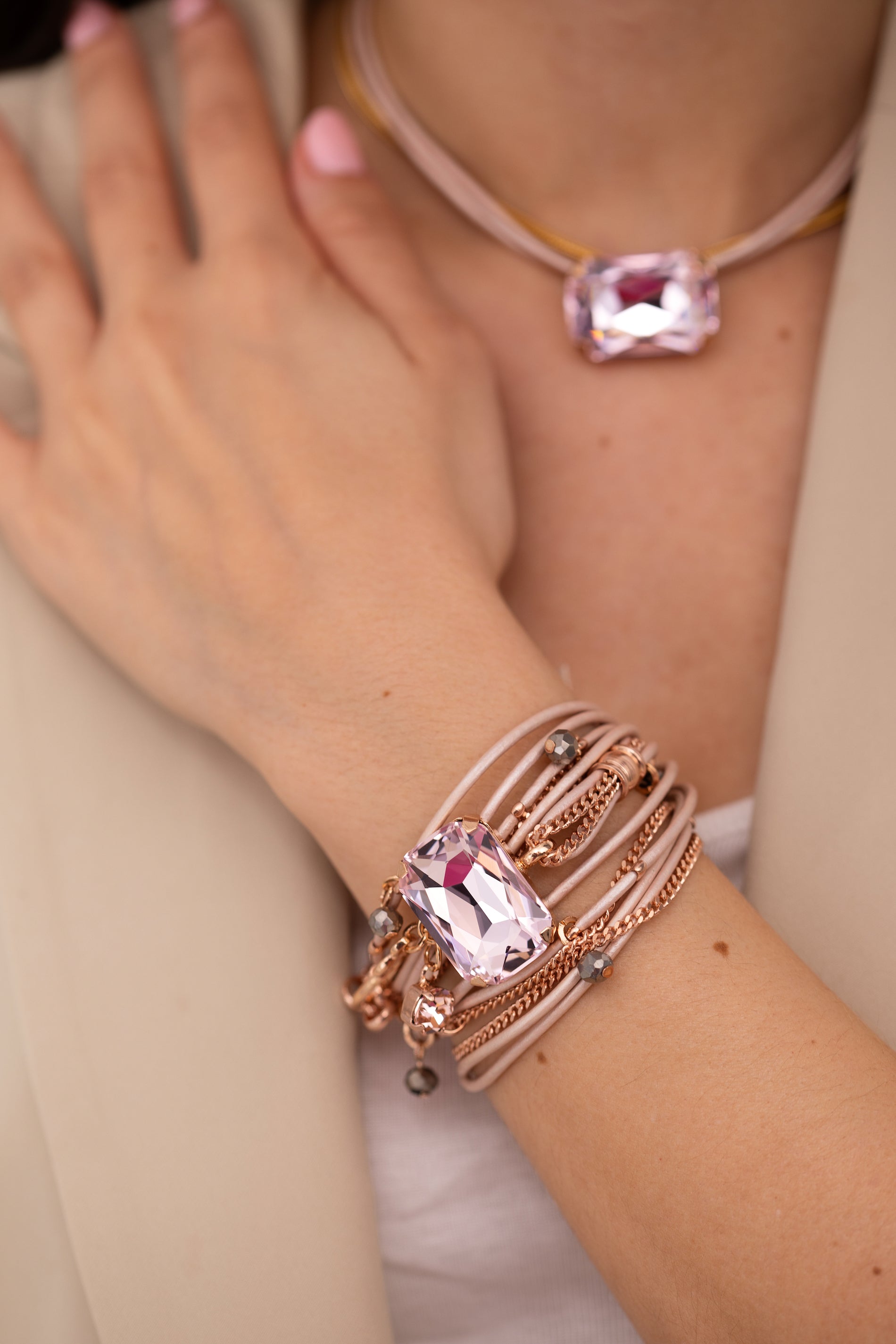 Stardust Bracelet - Rose Gold (wrap bracelet)