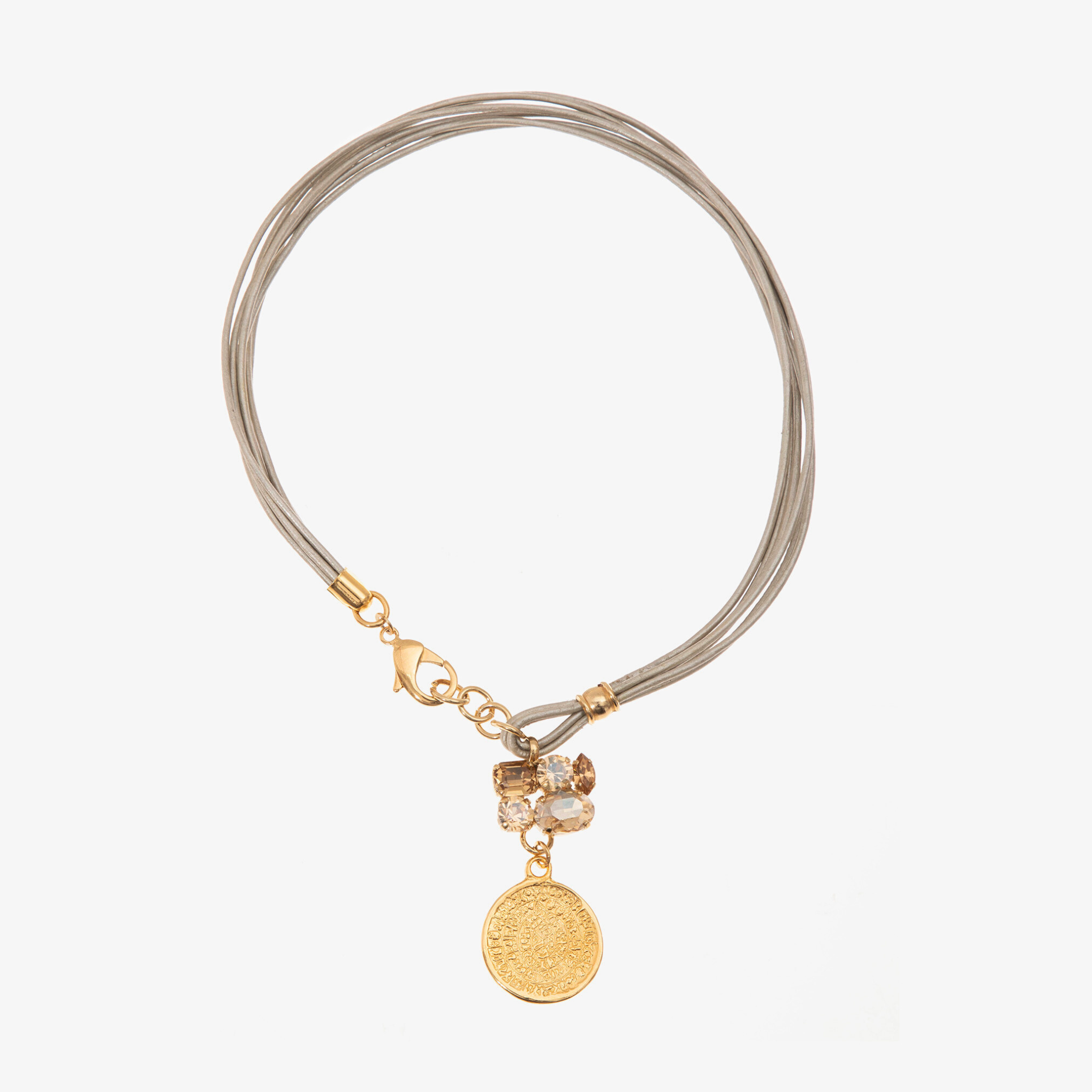Medallion Charm Mix Necklace