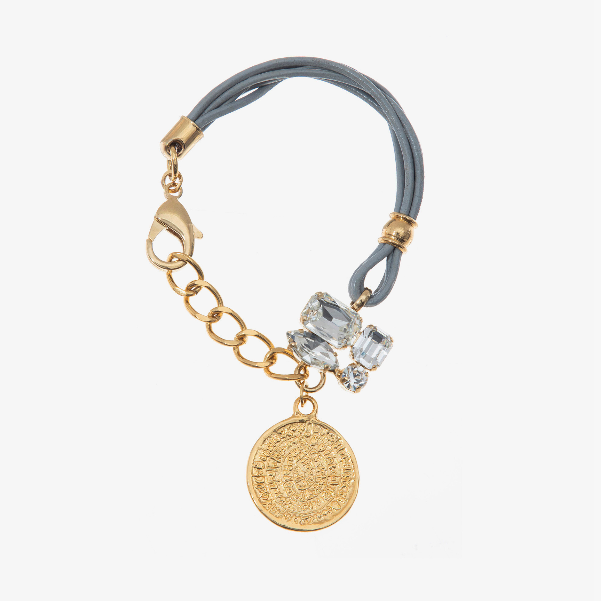 Medallion Charm Mix Bracelet