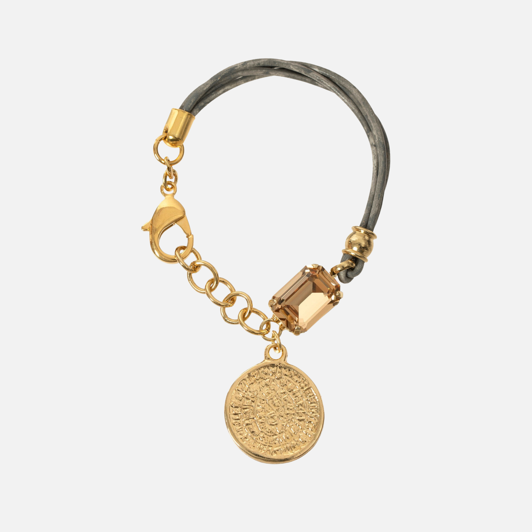 Medallion Charm Bracelet