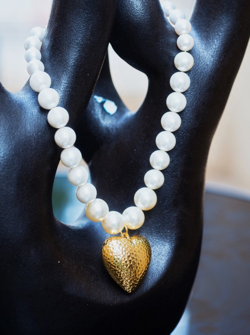 Elegant Big Love Necklace by Coravana jewelry