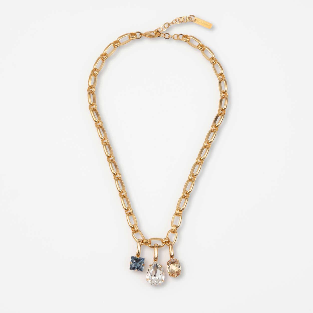 Velvet Glow Charm Necklace