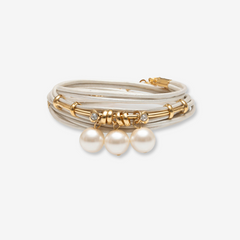 Pearl Charm Bracelet