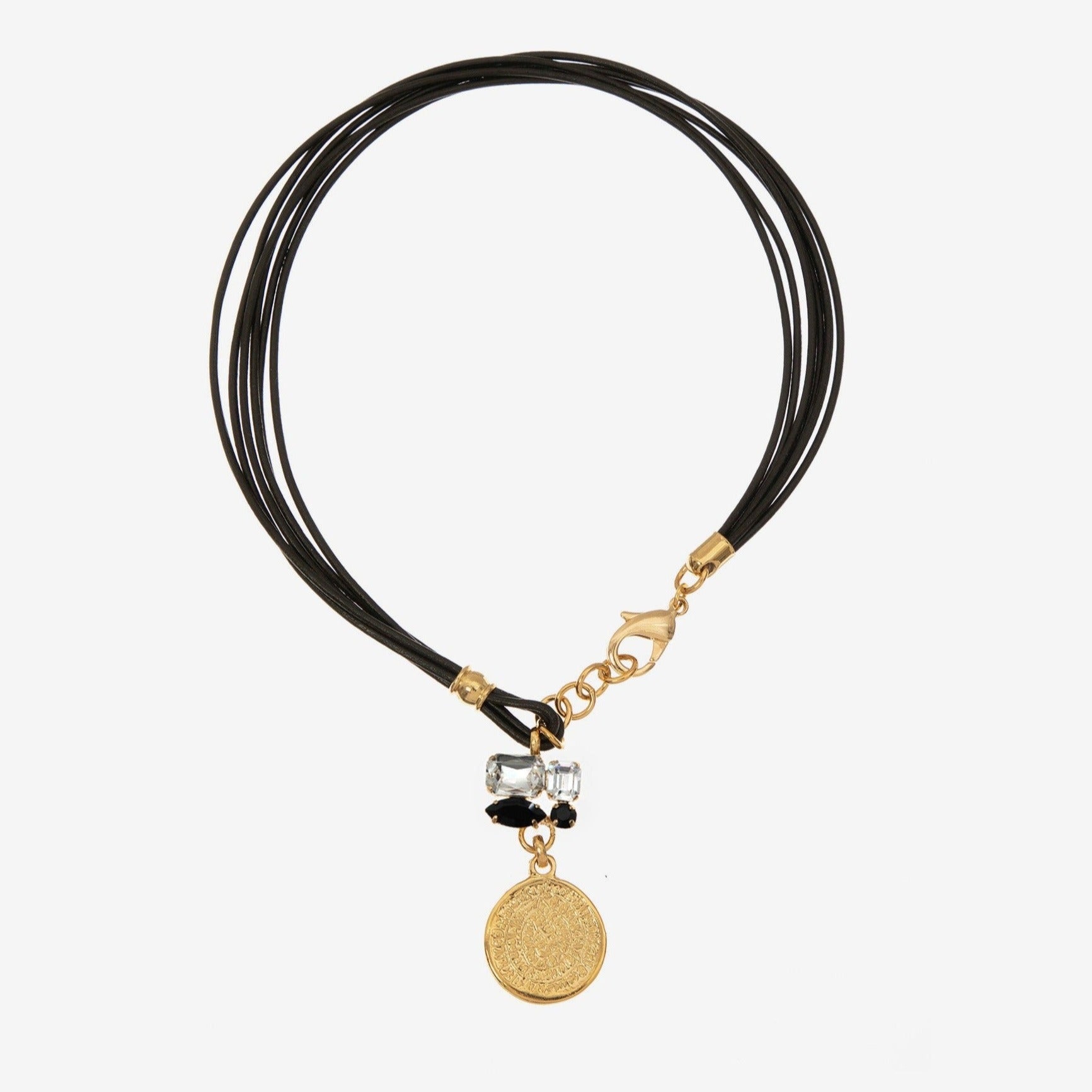 Medallion Charm Mix Necklace