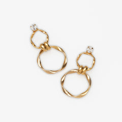 Round & Round Drop Earrings
