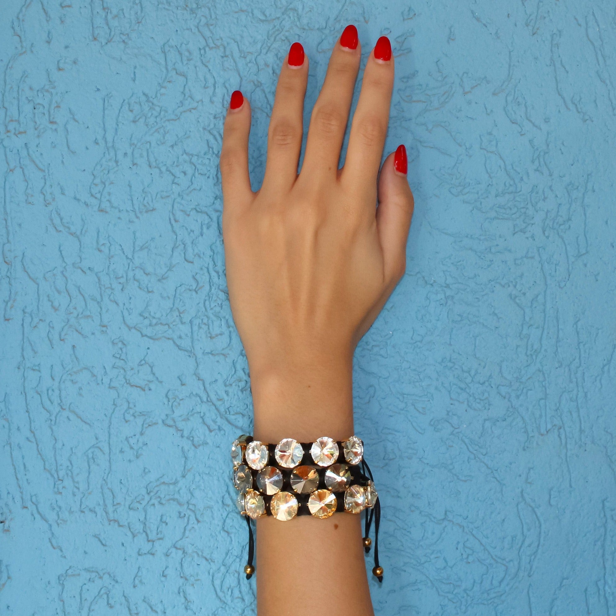 elegant and chic look  jupiter bracelet