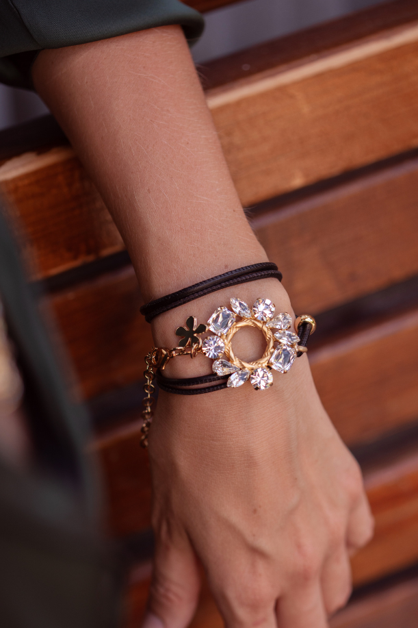 Forbidden Rose Bracelet 18k Gold finish