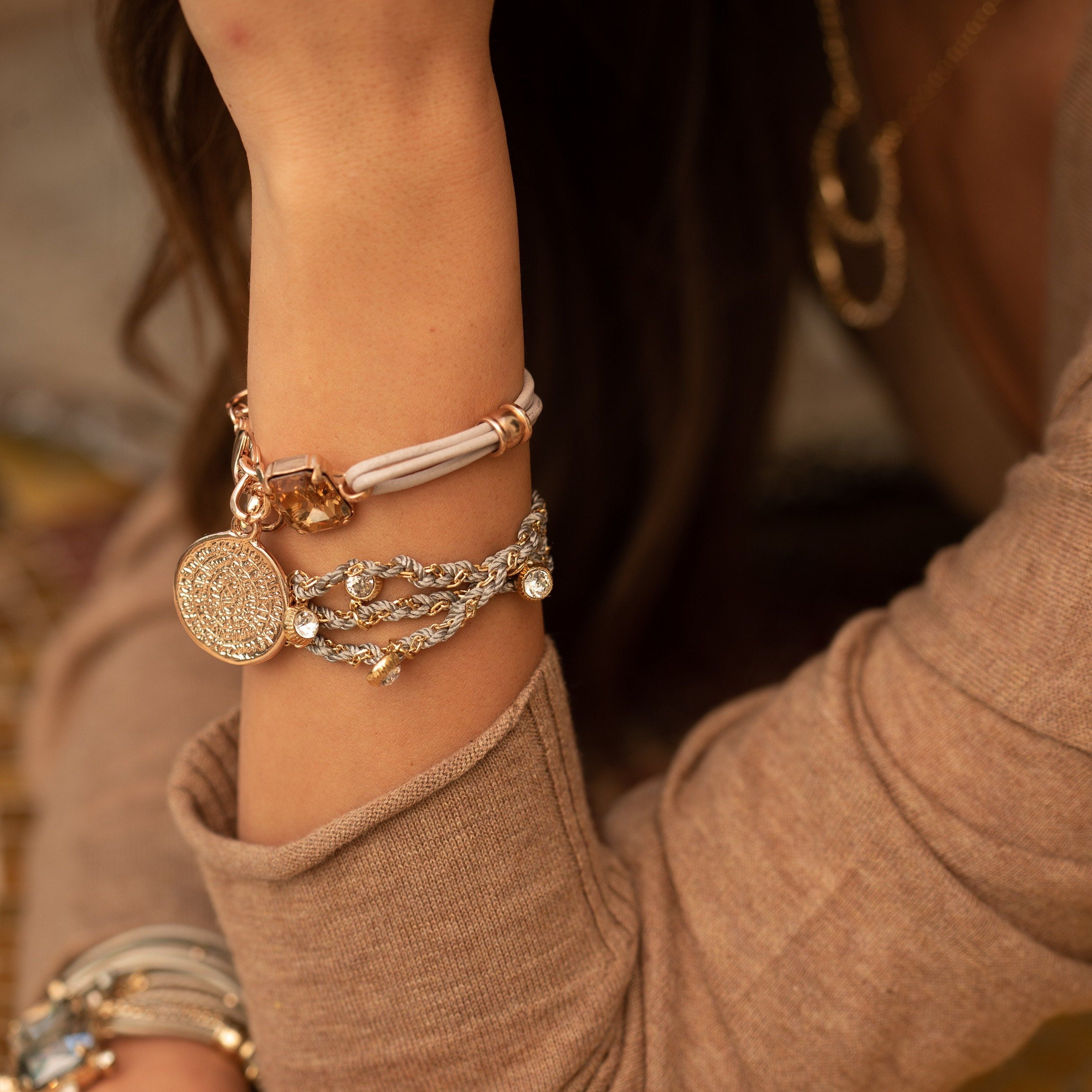 Medallion Charm Bracelet