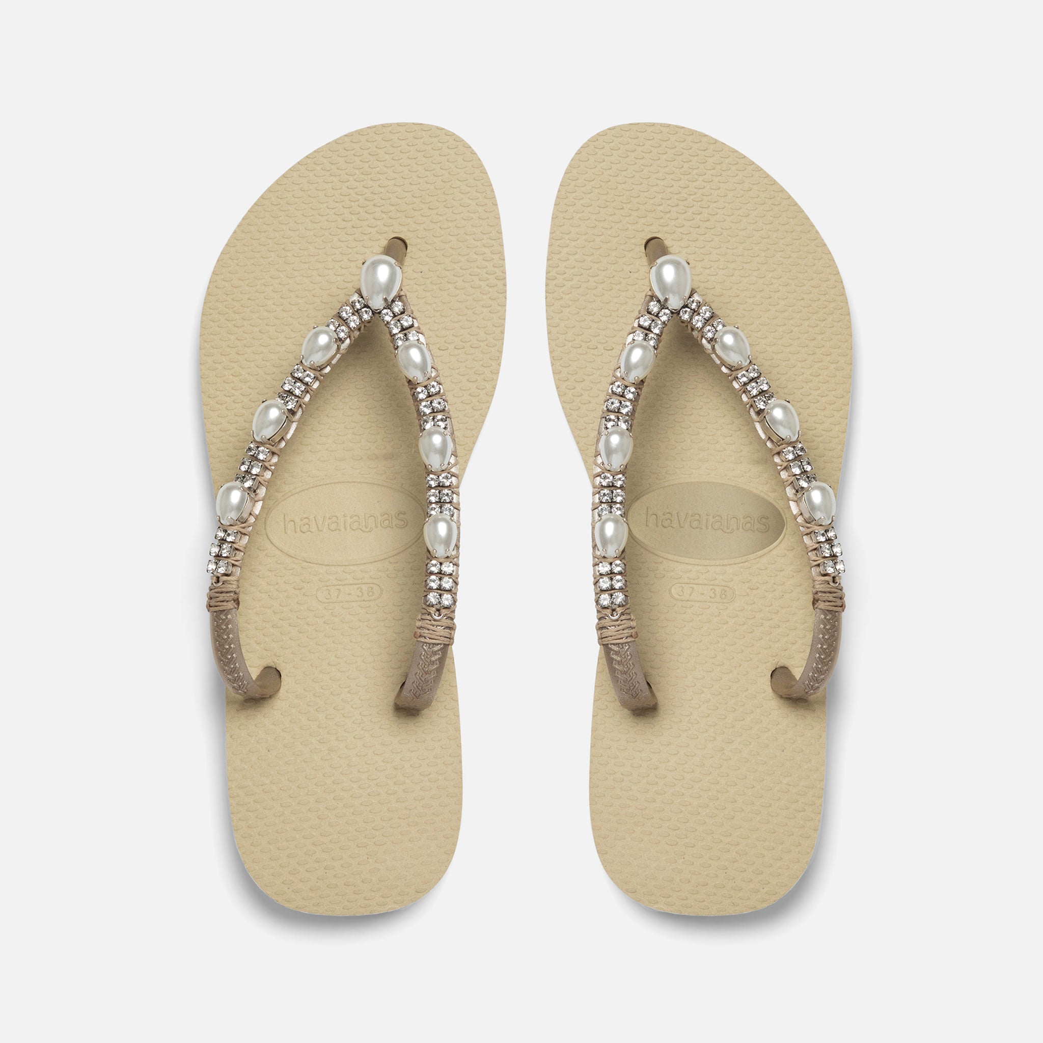 Pearl Rhinestone sandals & Flip Flops