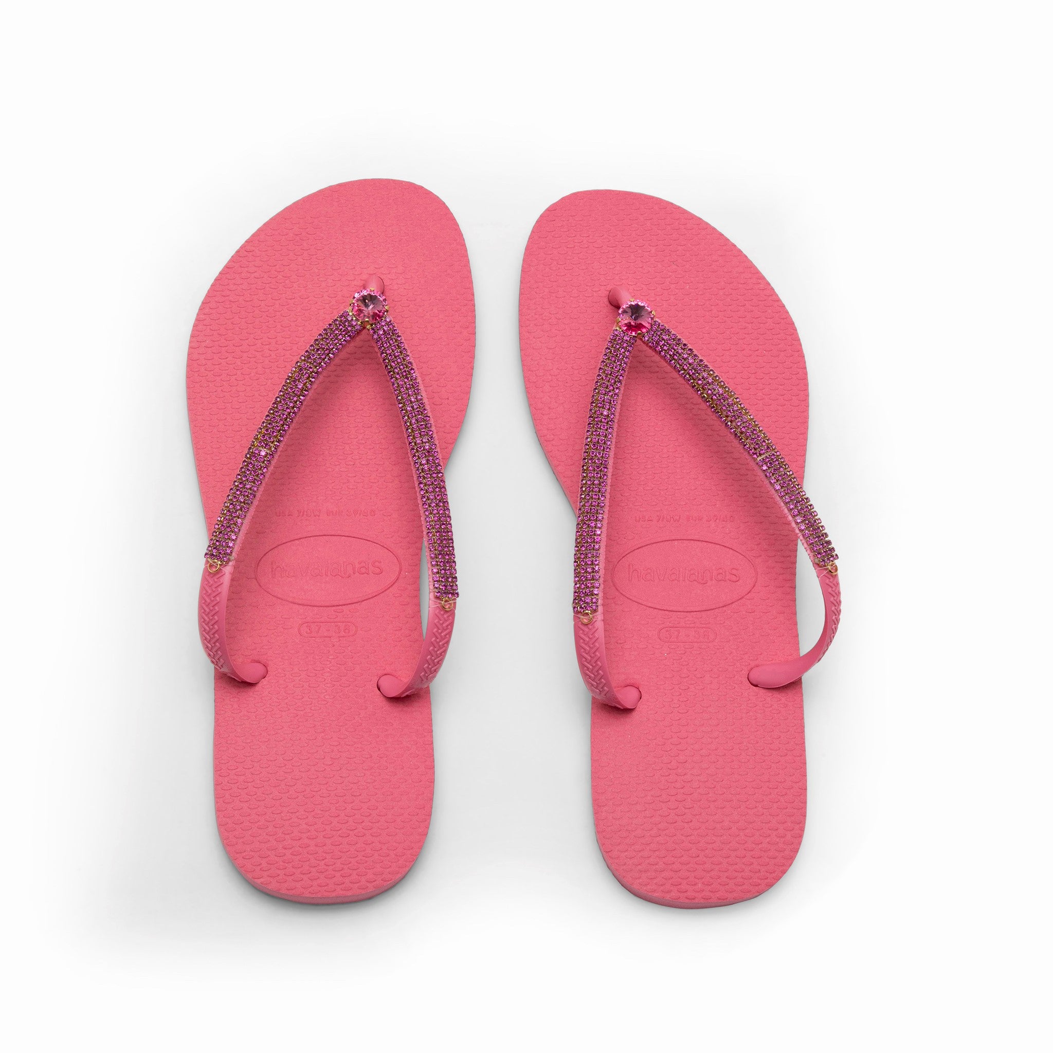 Sparkler Flip Flops