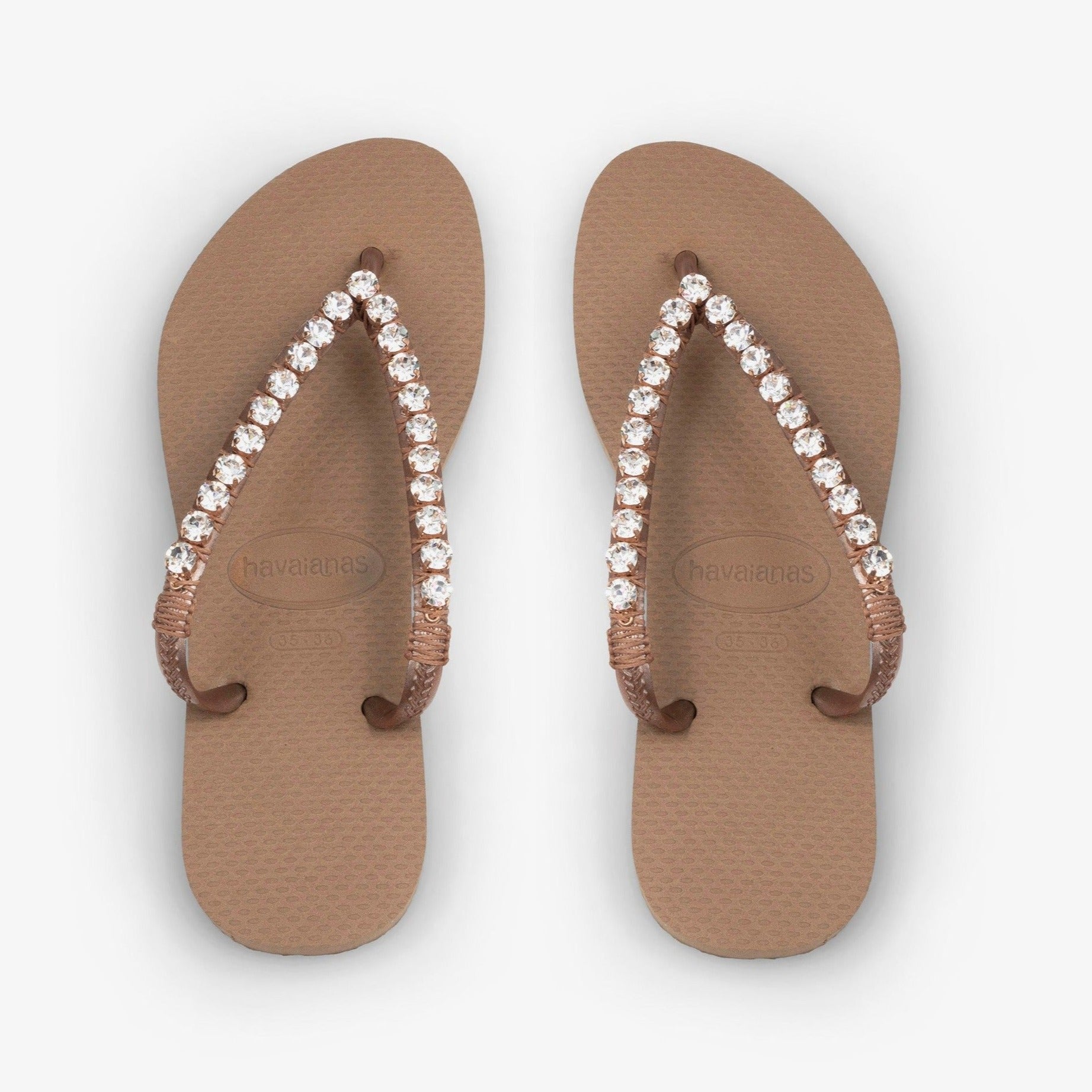 Crystal Flip Flops