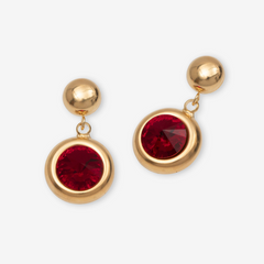 Birthstone Crystal Earrings