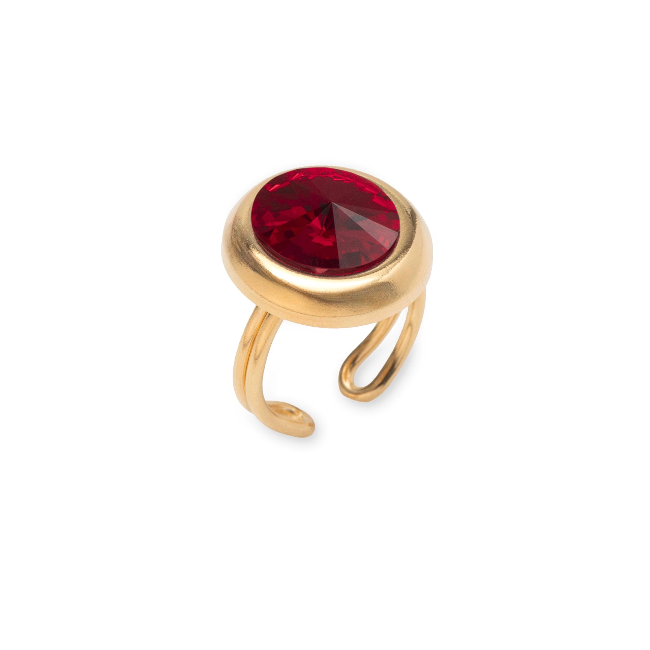 Birthstone Crystal Ring