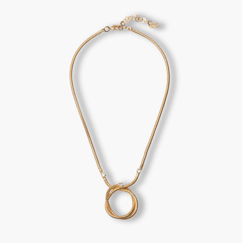 Golden Loop Necklace