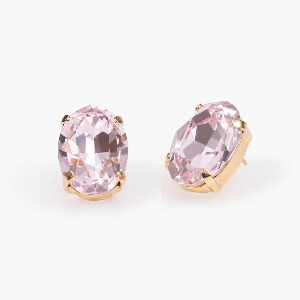 Everlight Crystal Oval Earrings