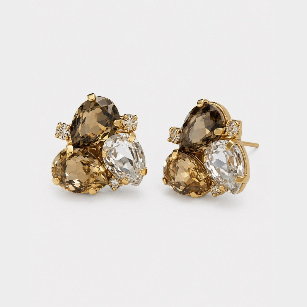 Facet Stud Earrings
