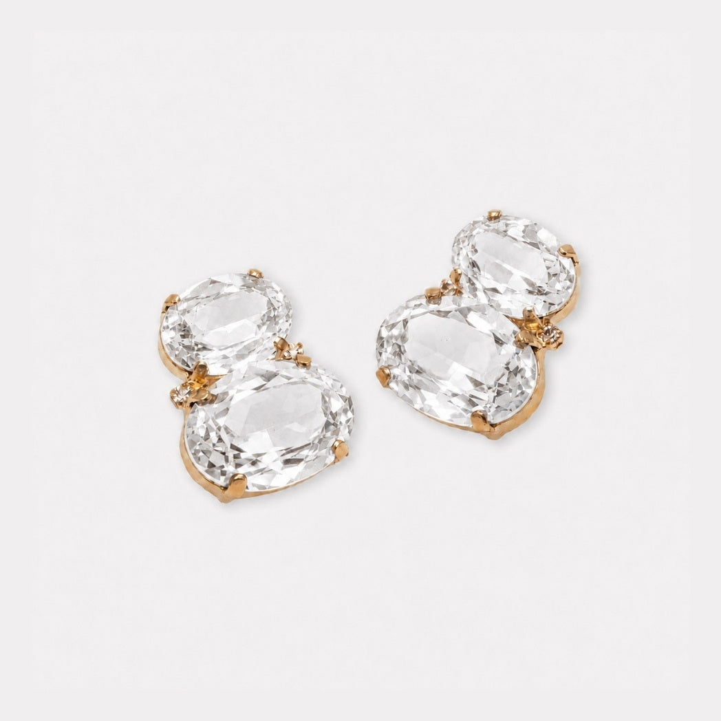 Celestine Crystal Earrings