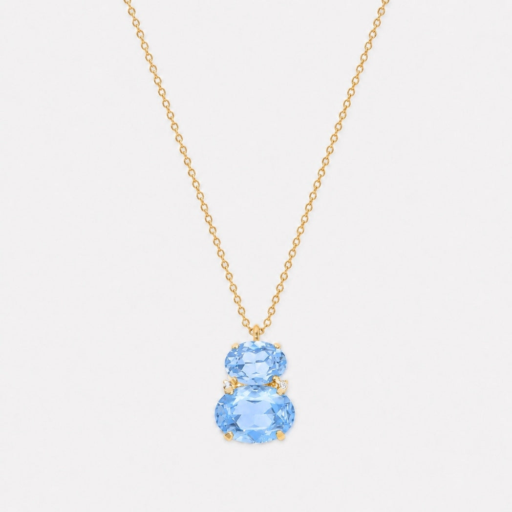 Celestine Pendant Necklace