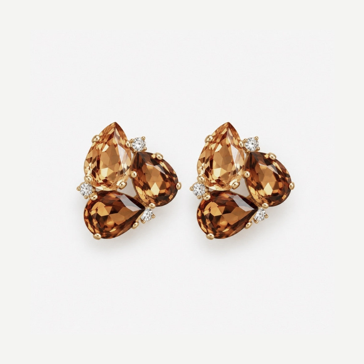 Trio Drop Earrings