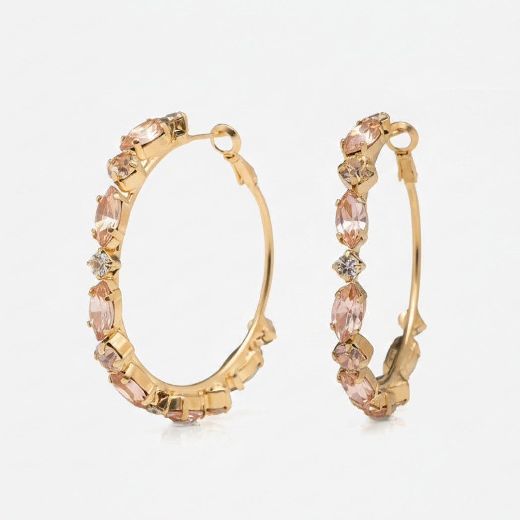 Aloura Hoop Earrings