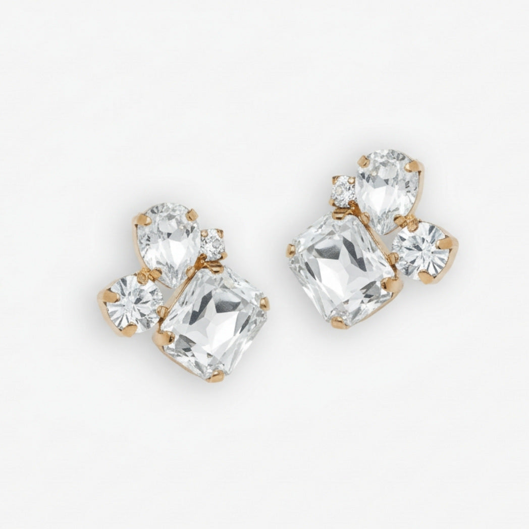 Facet Stud Earrings