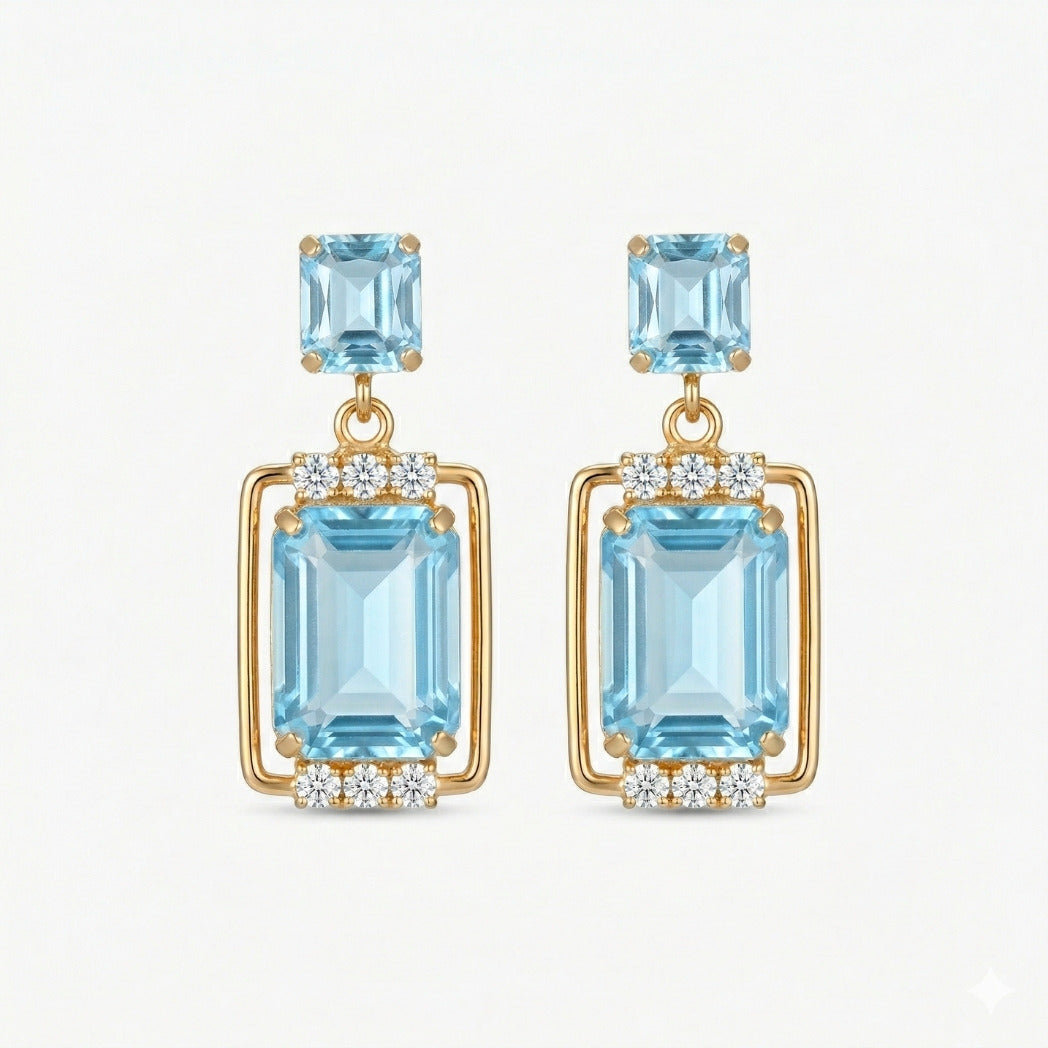 Spotlight Drop Earrings detail
