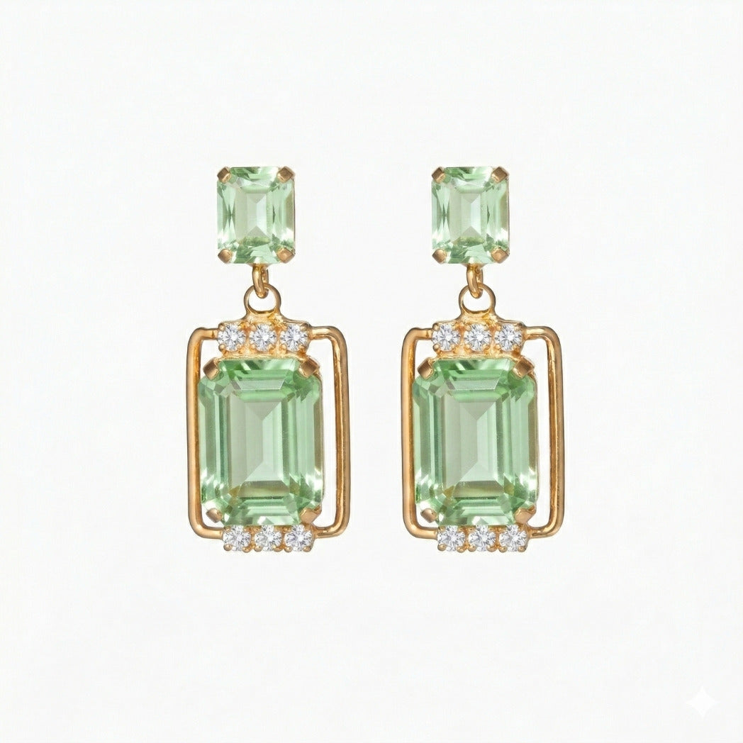 Spotlight Drop Earrings detail