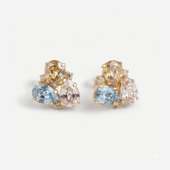 Facet Stud Earrings