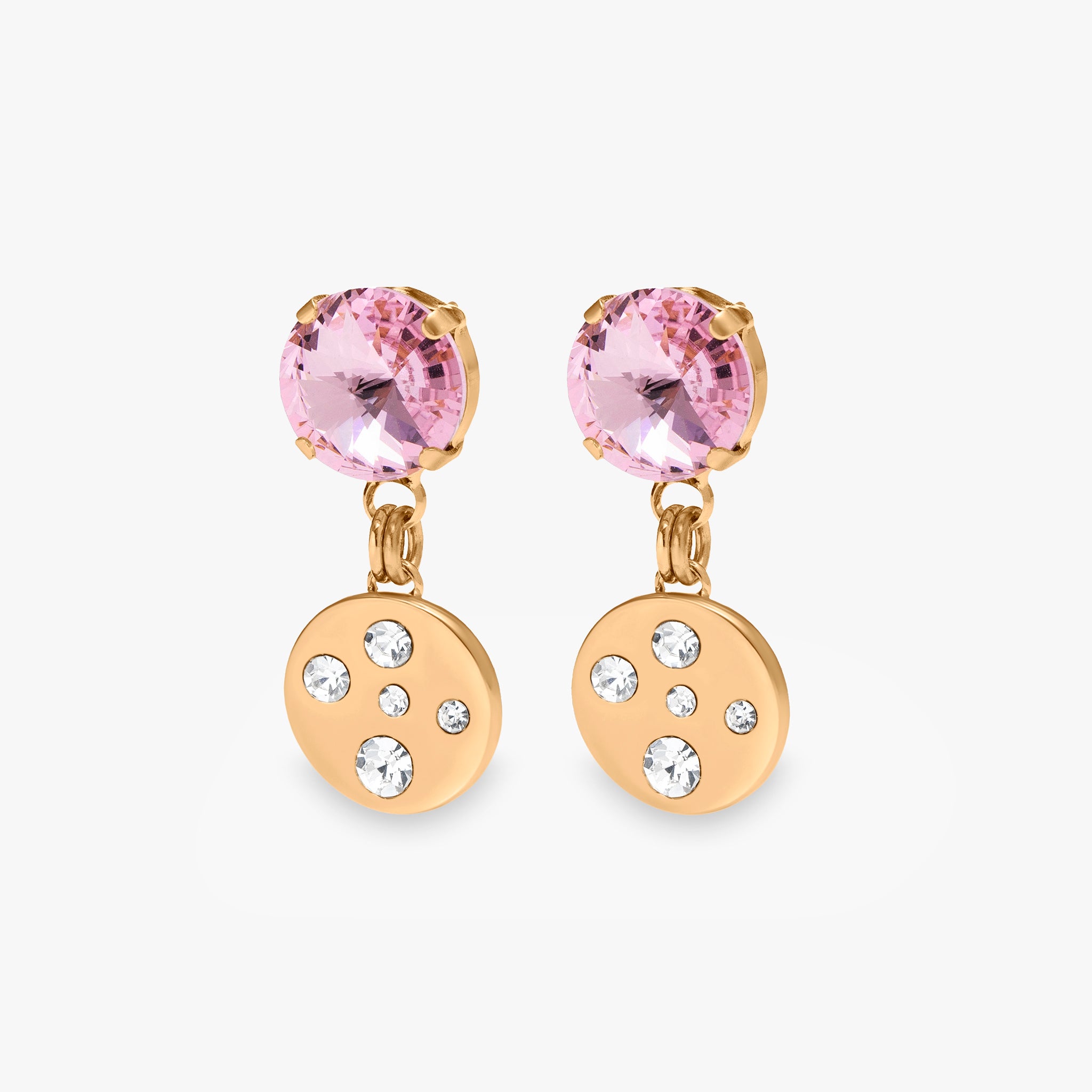Lucent Round Earrings