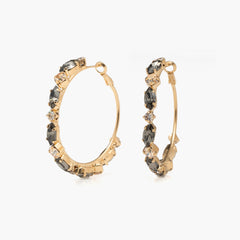 Aloura Hoop Earrings
