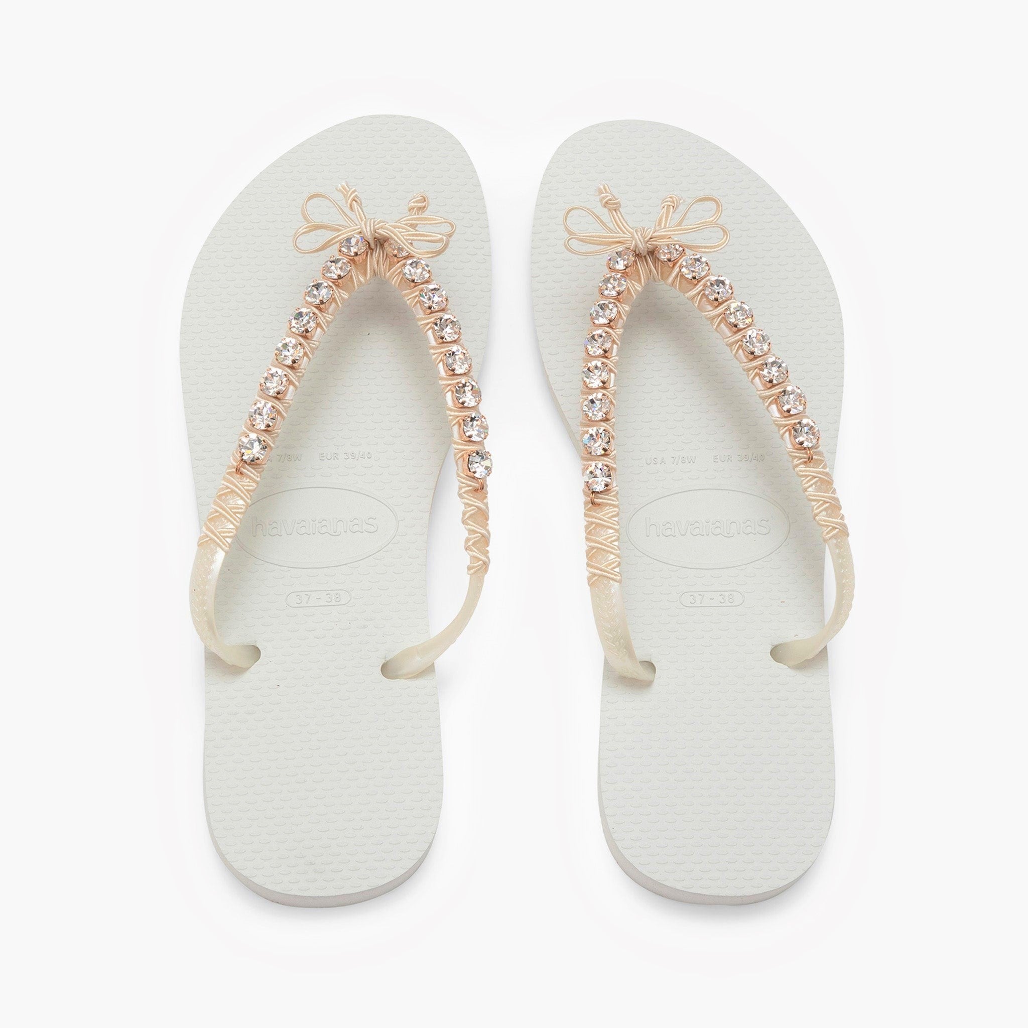 Crystal Flip Flops