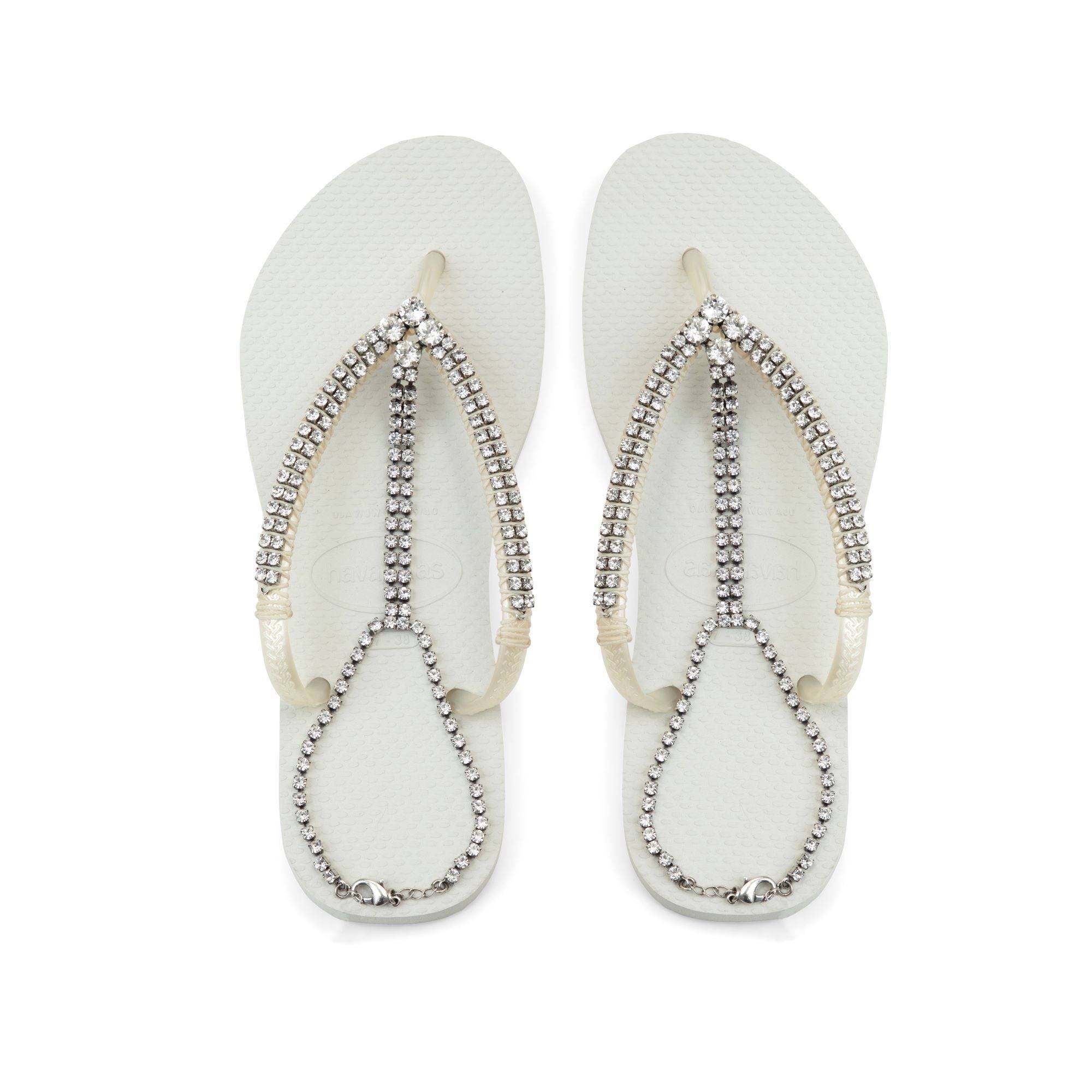 Crystal Flip Flops