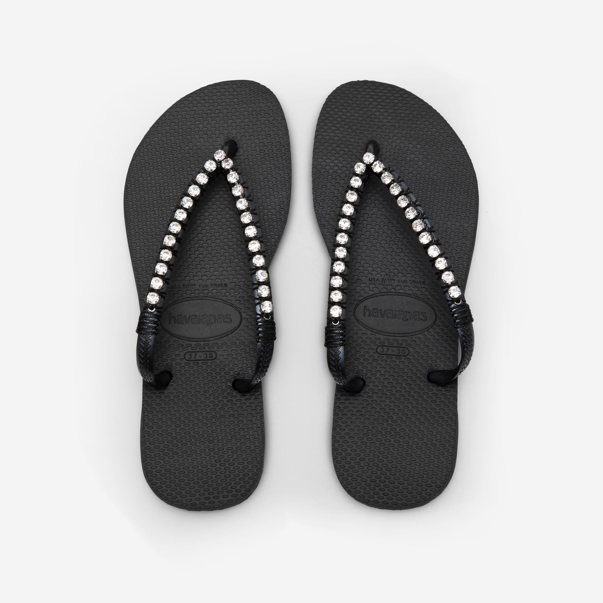 Crystal Flip Flops