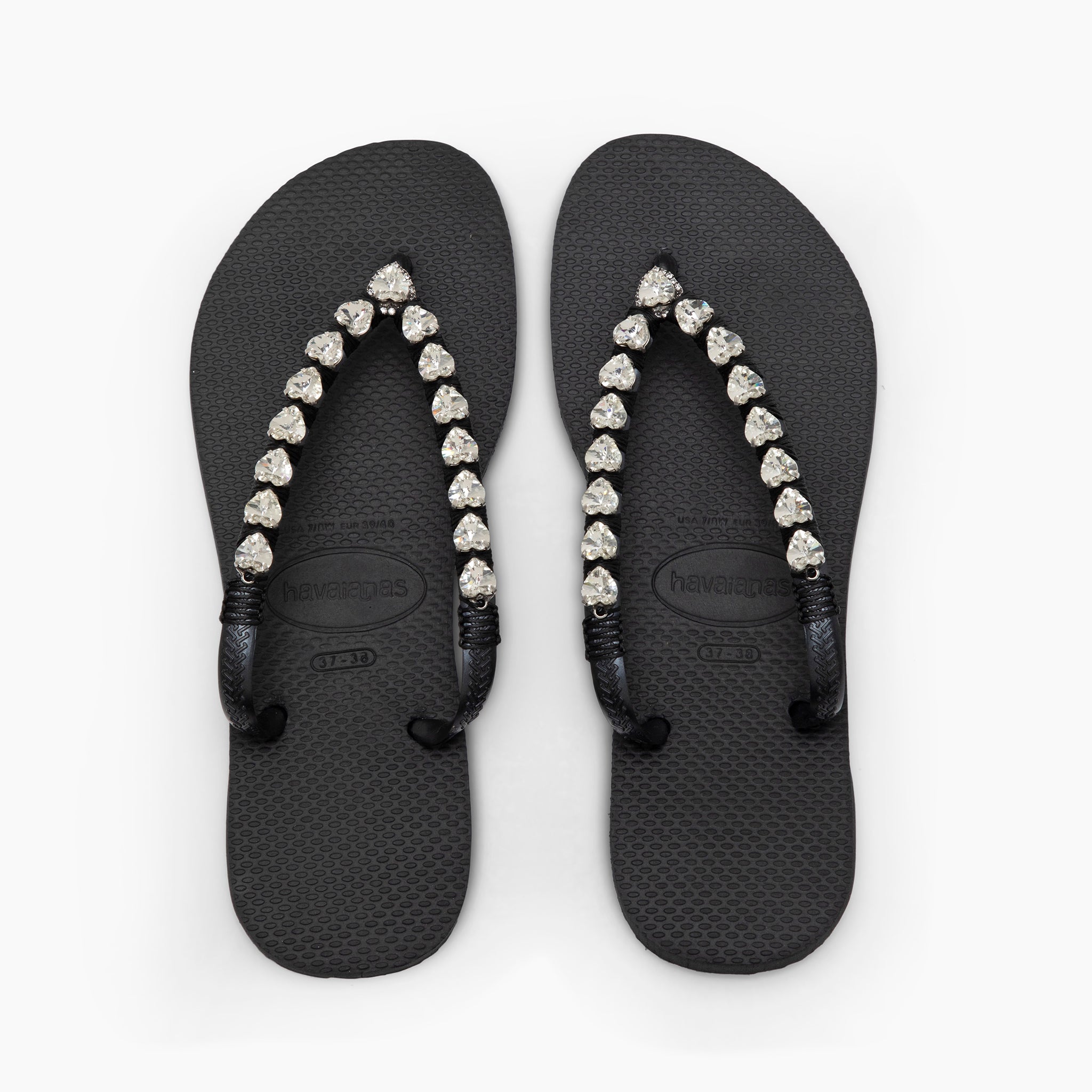 Crystal Flip Flops