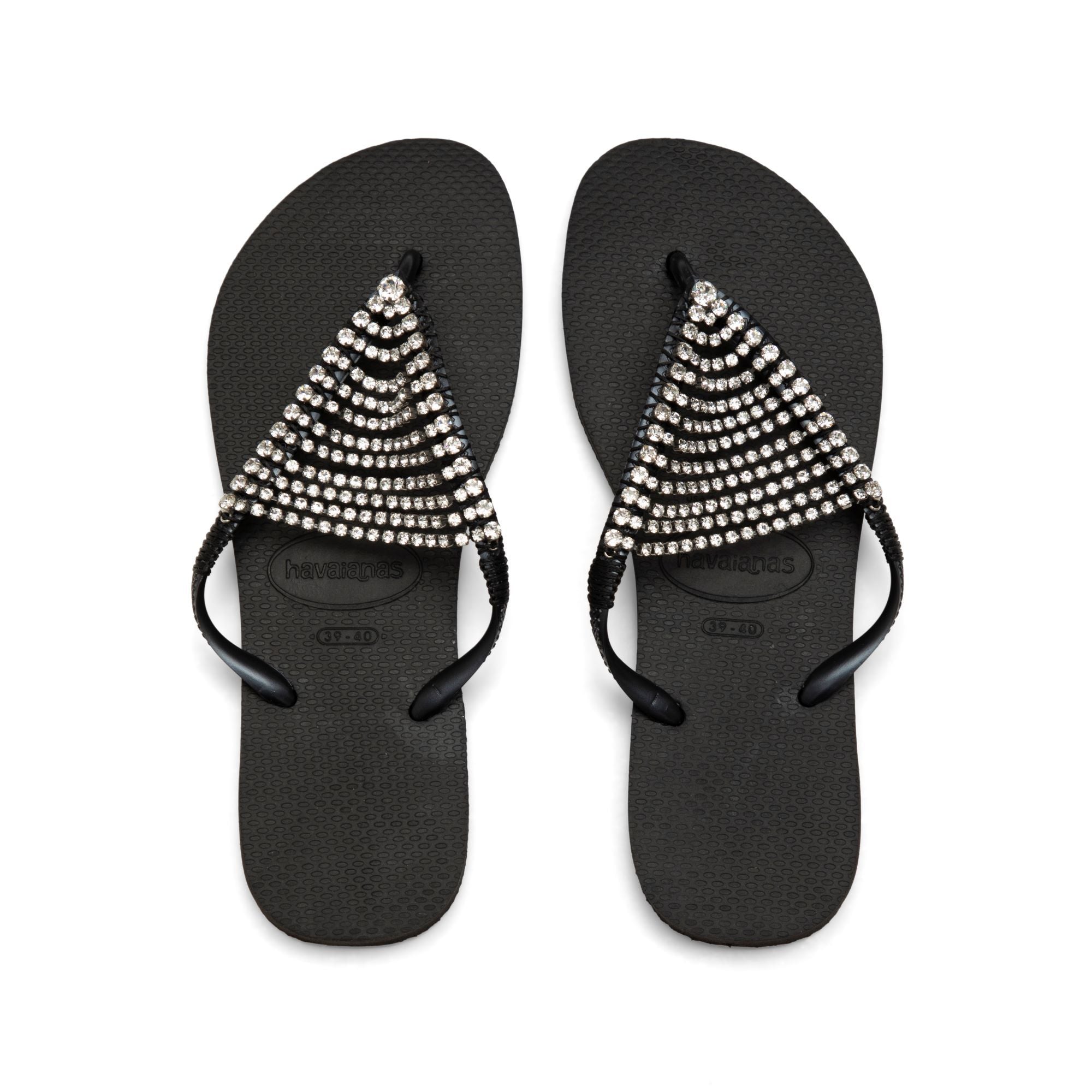 Crystal Flip Flops